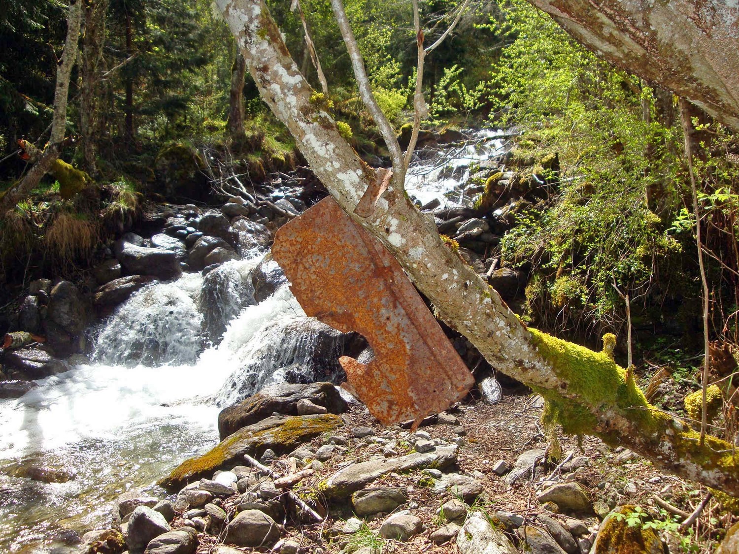 Prise d'eau bisse de Grône