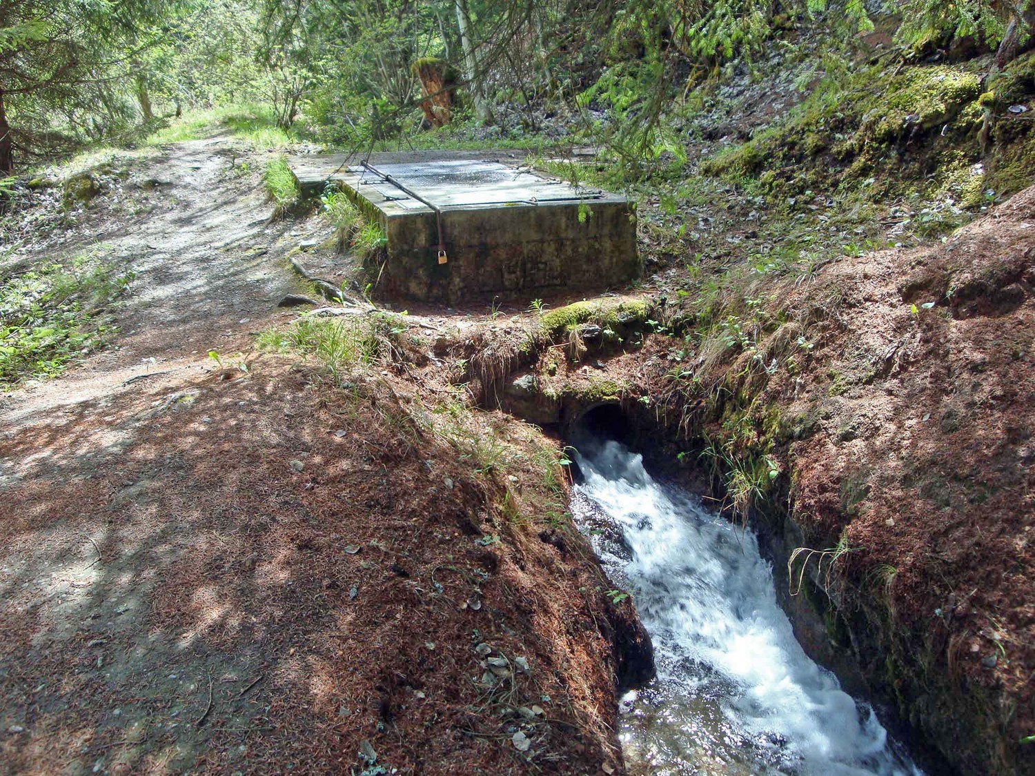 Bisse de Grône: alimentation nouvelle