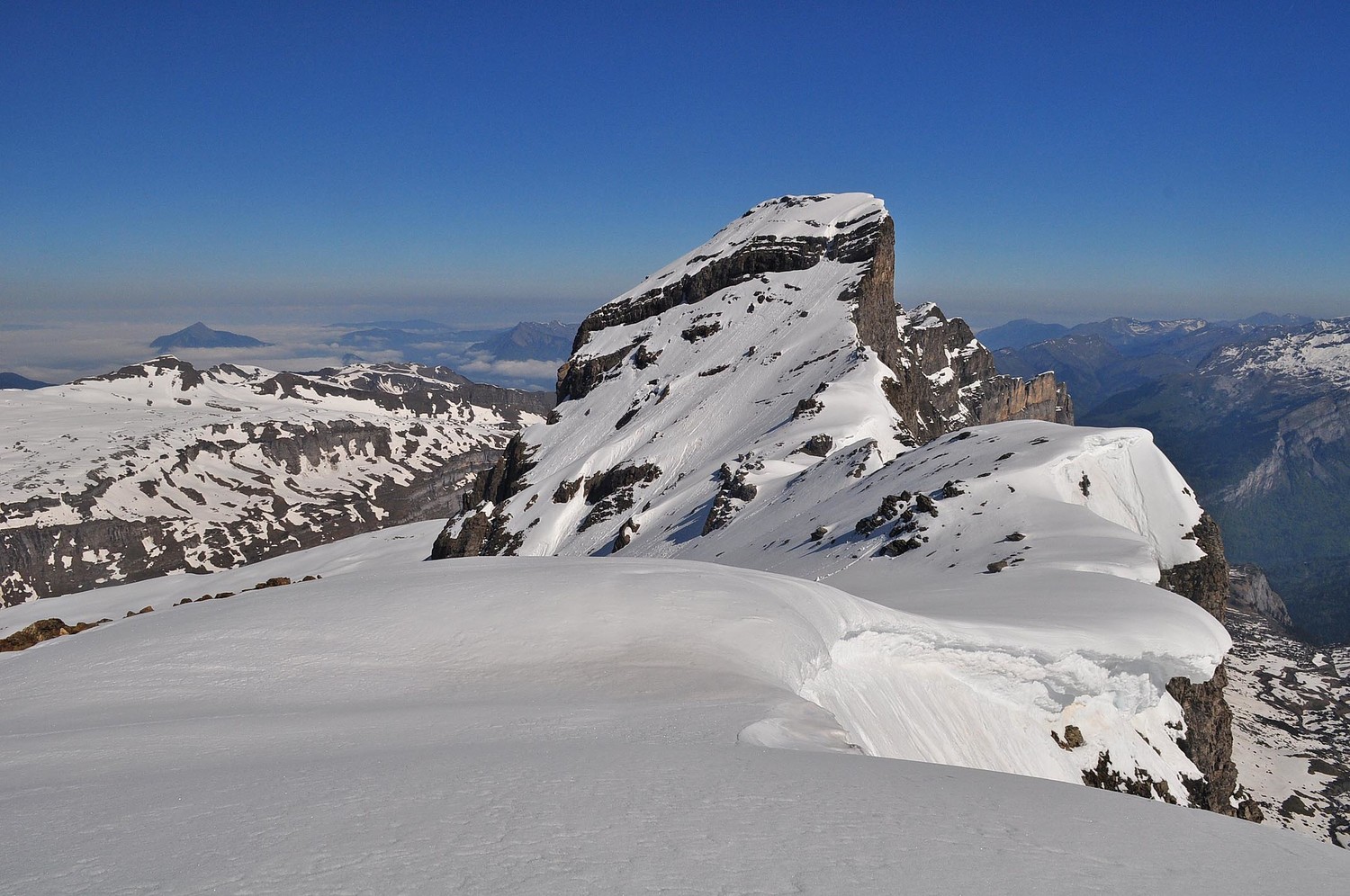 Au sommet d'Anterne