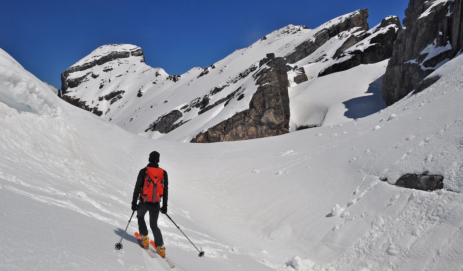 Descente de la Ratelière ...
