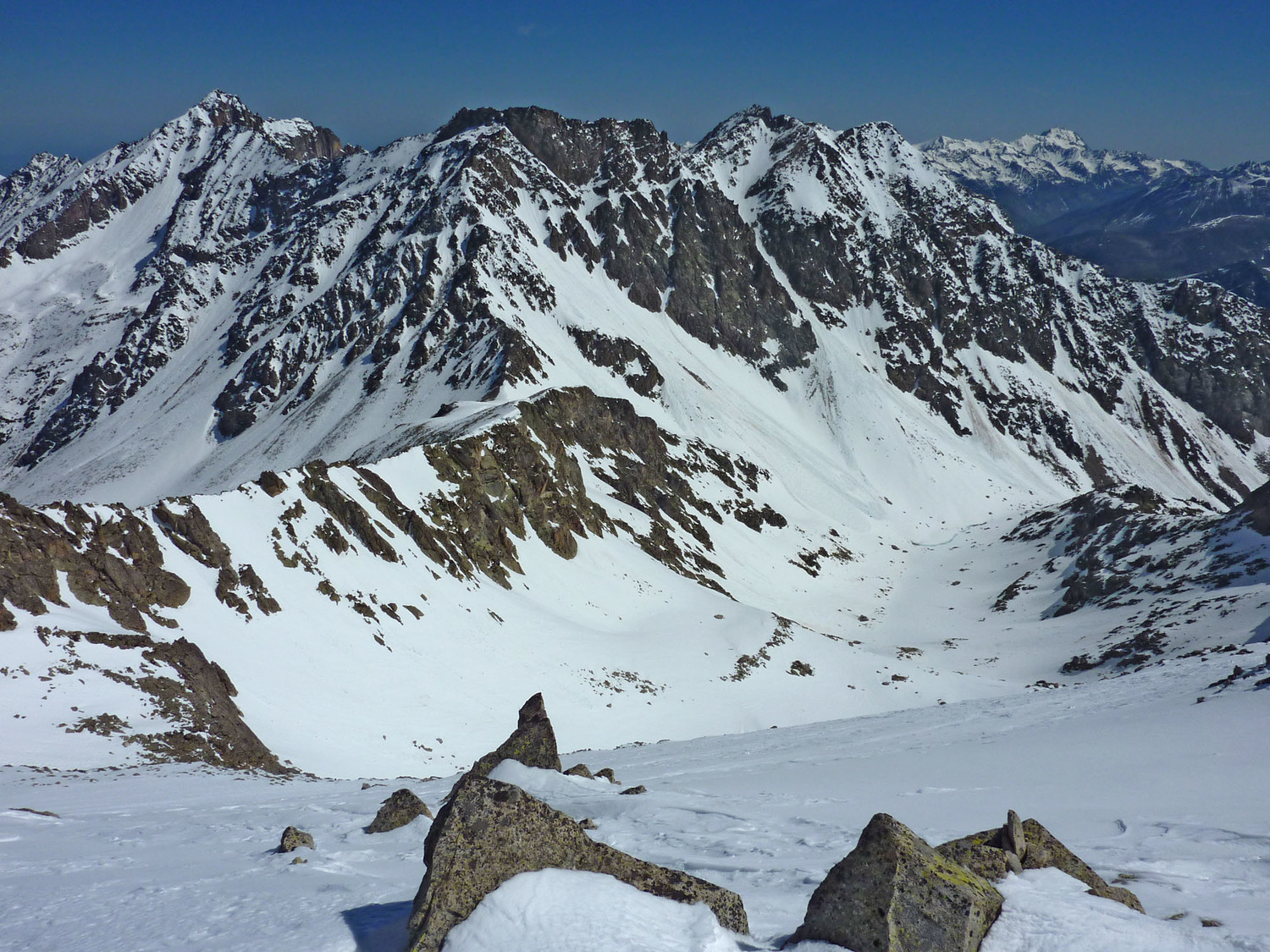 Pics d'Ardiden, de Chanche et de Bastampe - vallon du lac Noir et col de Culaus