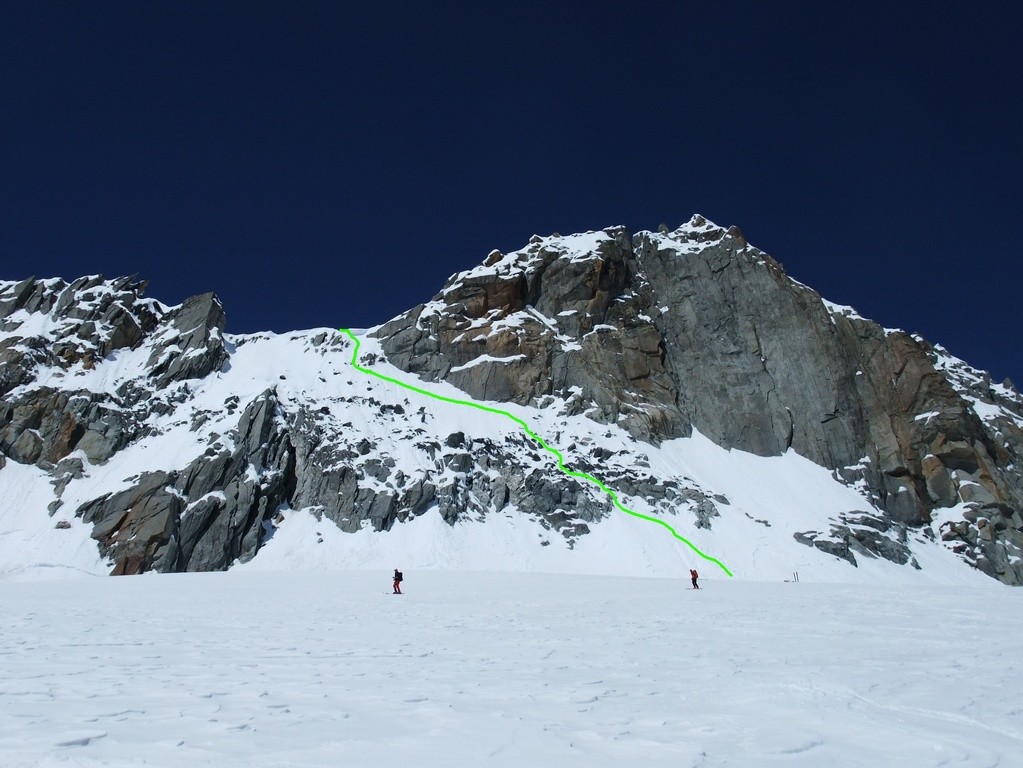 tracciato cresta normale