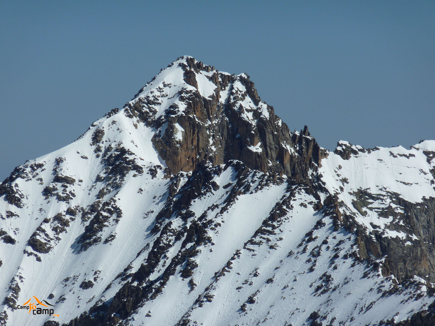 Pic d'Ardiden avec pilier sud-est