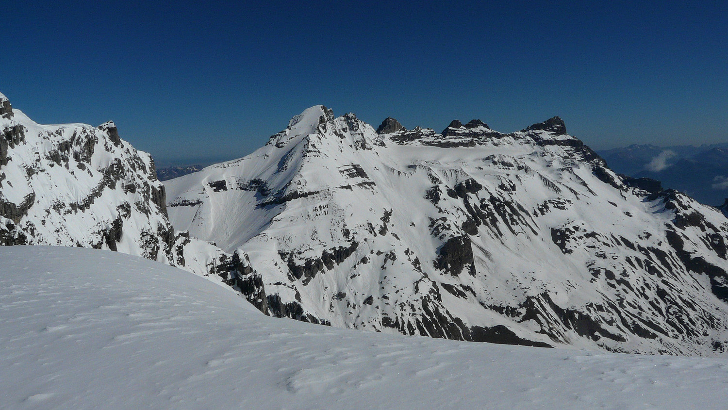 Le panorama côté Dents du Midi