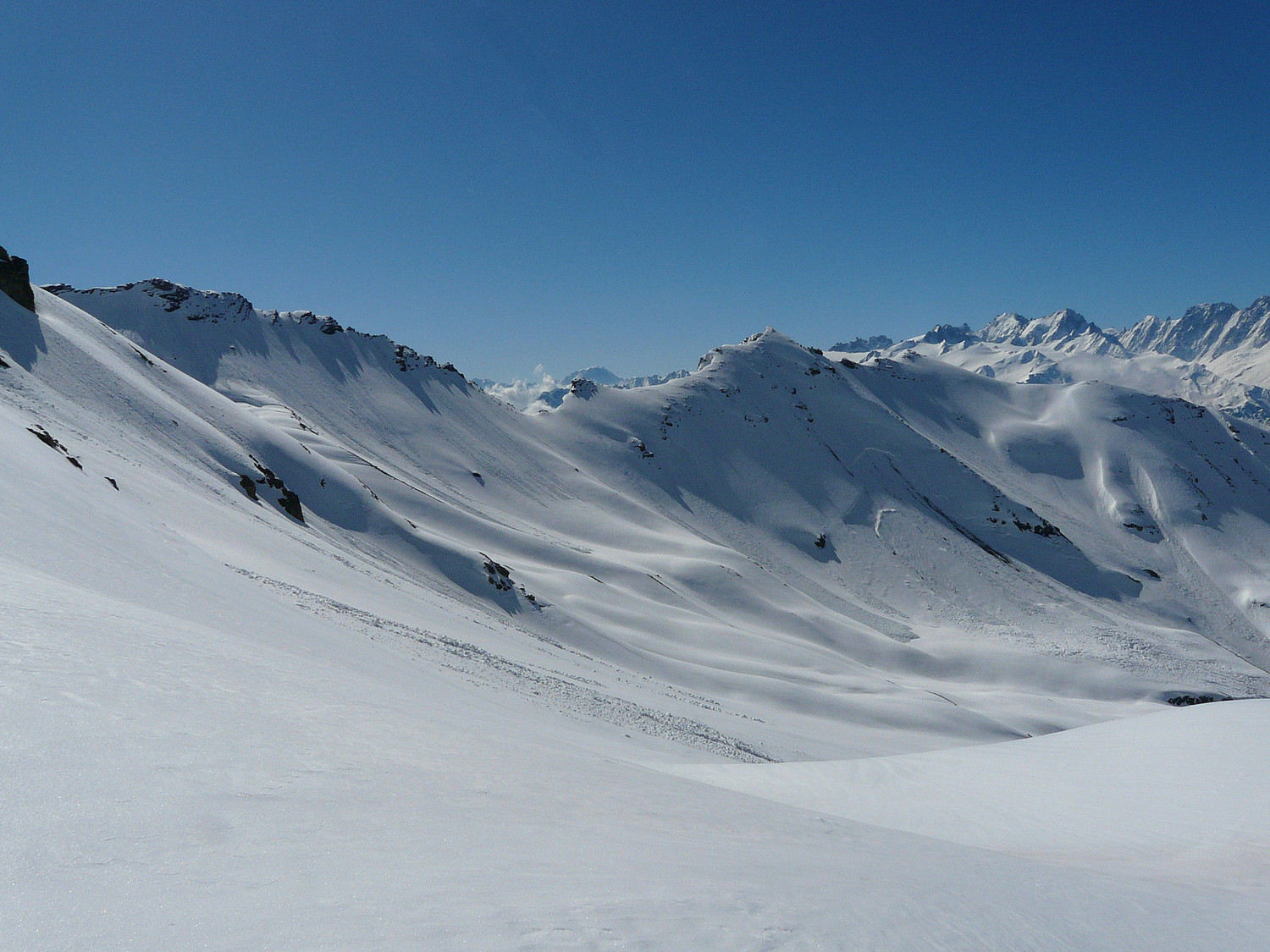 L'arête des pointes d'Aboillon