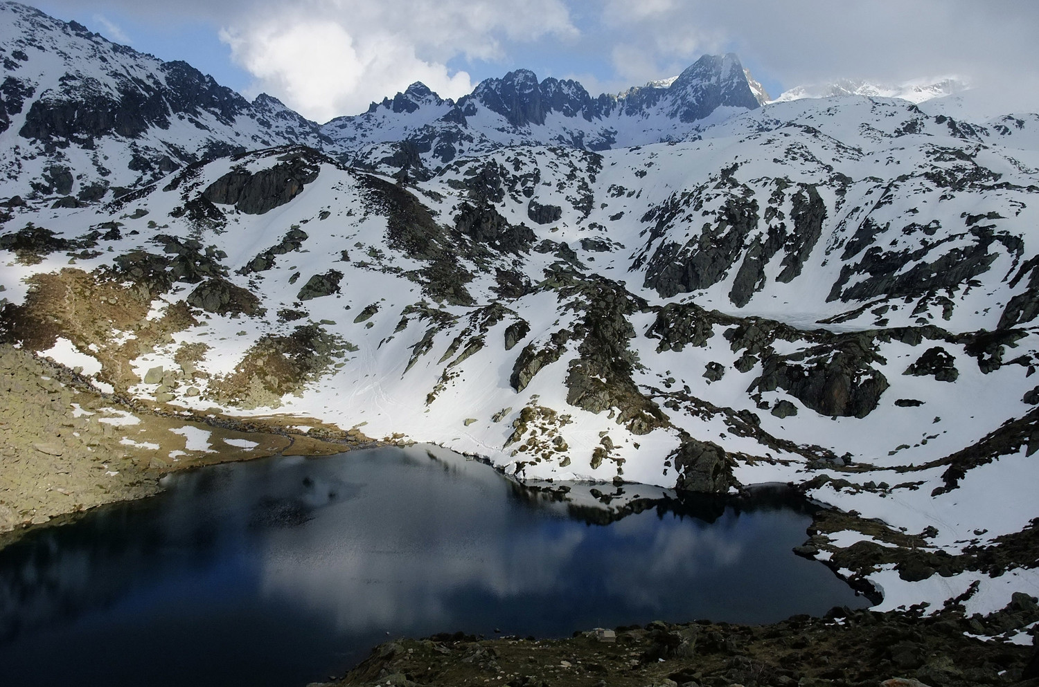 Lac de la Glere, Crete d'Espade, Neouvielle
