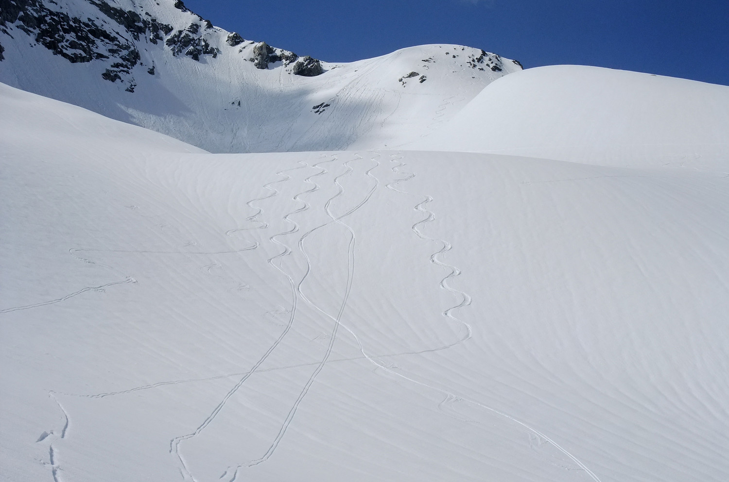 Glacier de Maniportet-era jeitsiera
