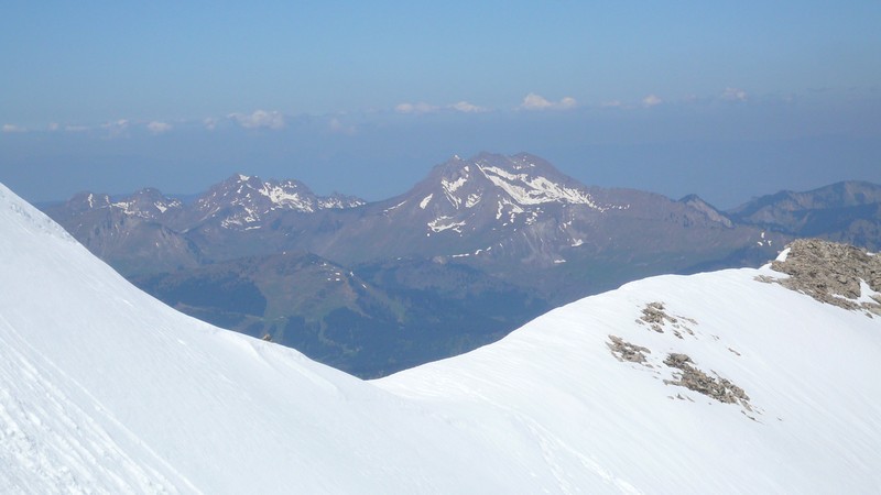 Encore un peu de neige au Roc d'Enfer