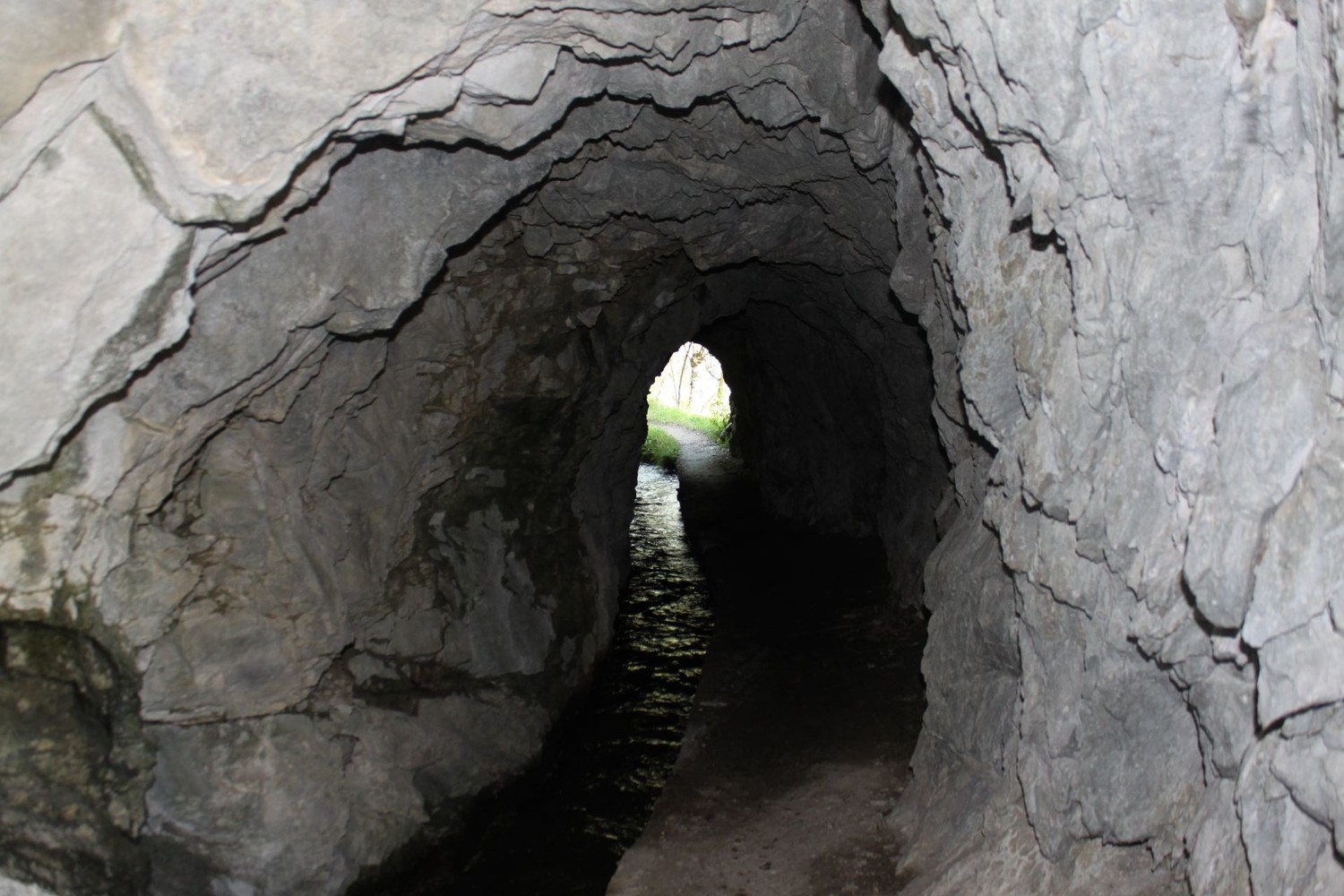 tunnel sur le Gorperi