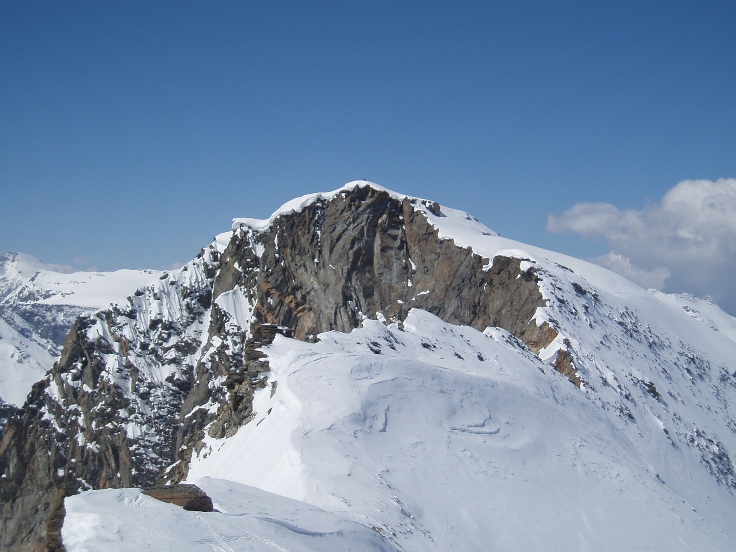 Pointe Francesetti depuis la Cime Monfret