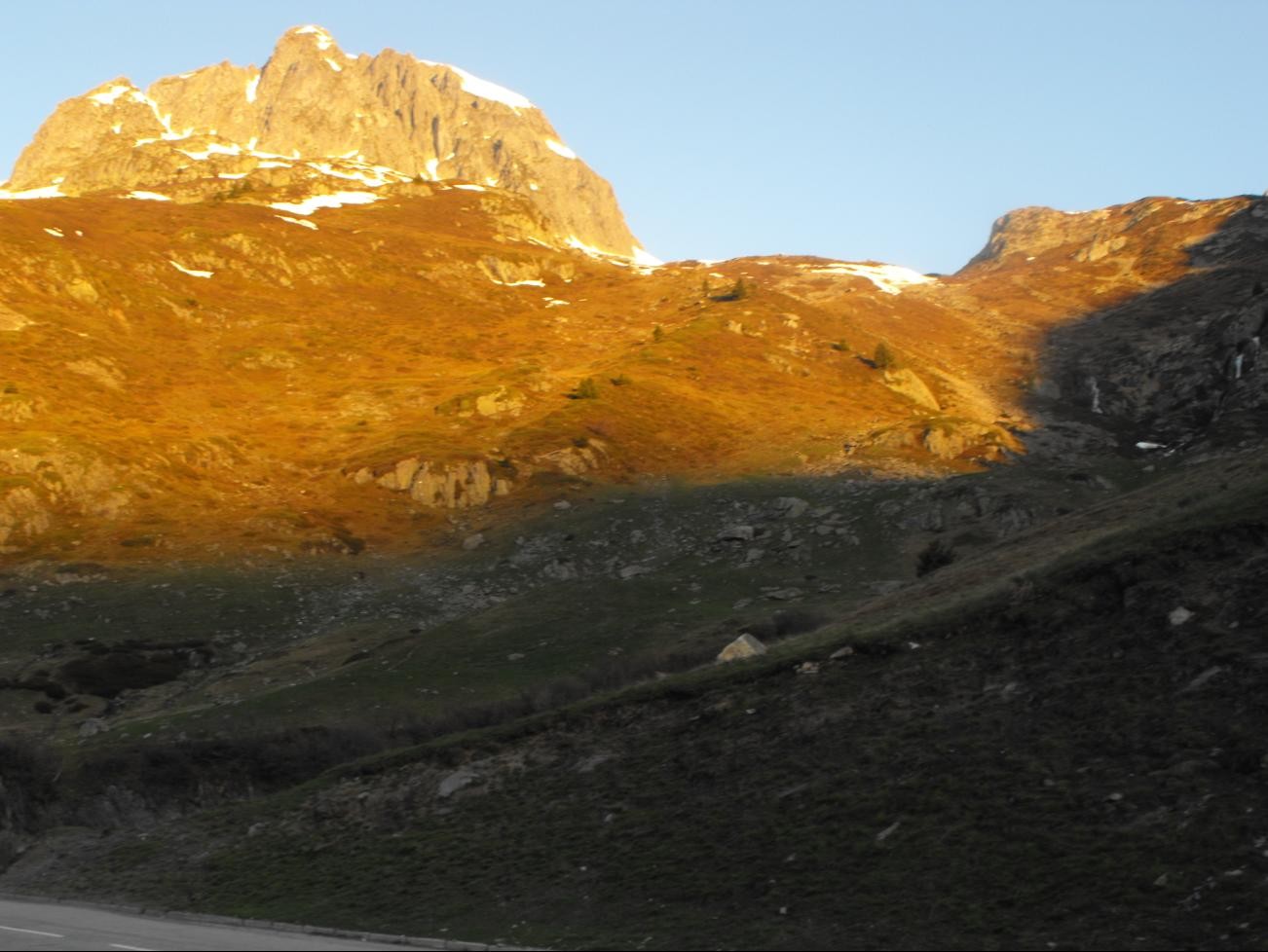 Départ au lever du soleil