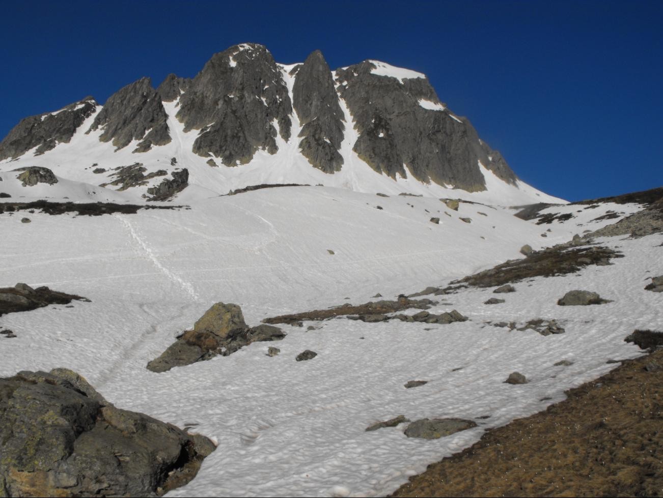 Vers 2000m, on peut chausser tranquillement