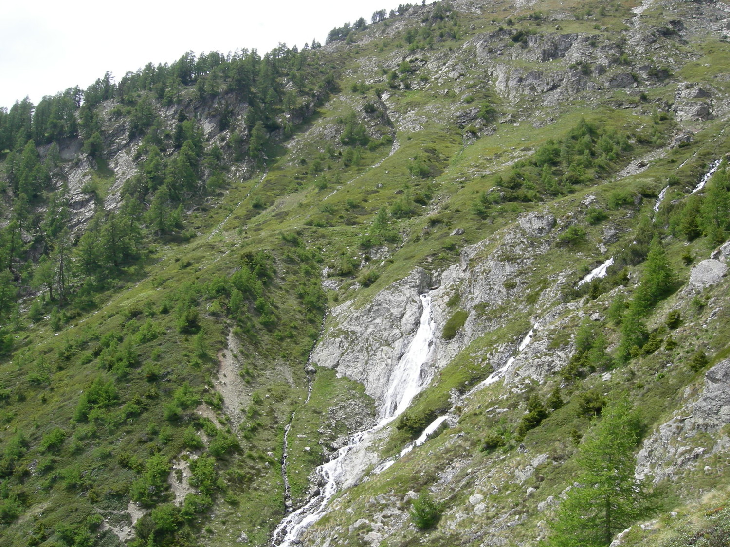 le sentier quelque part là-haut