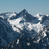 Pic de Péguère depuis pic de Saboredo