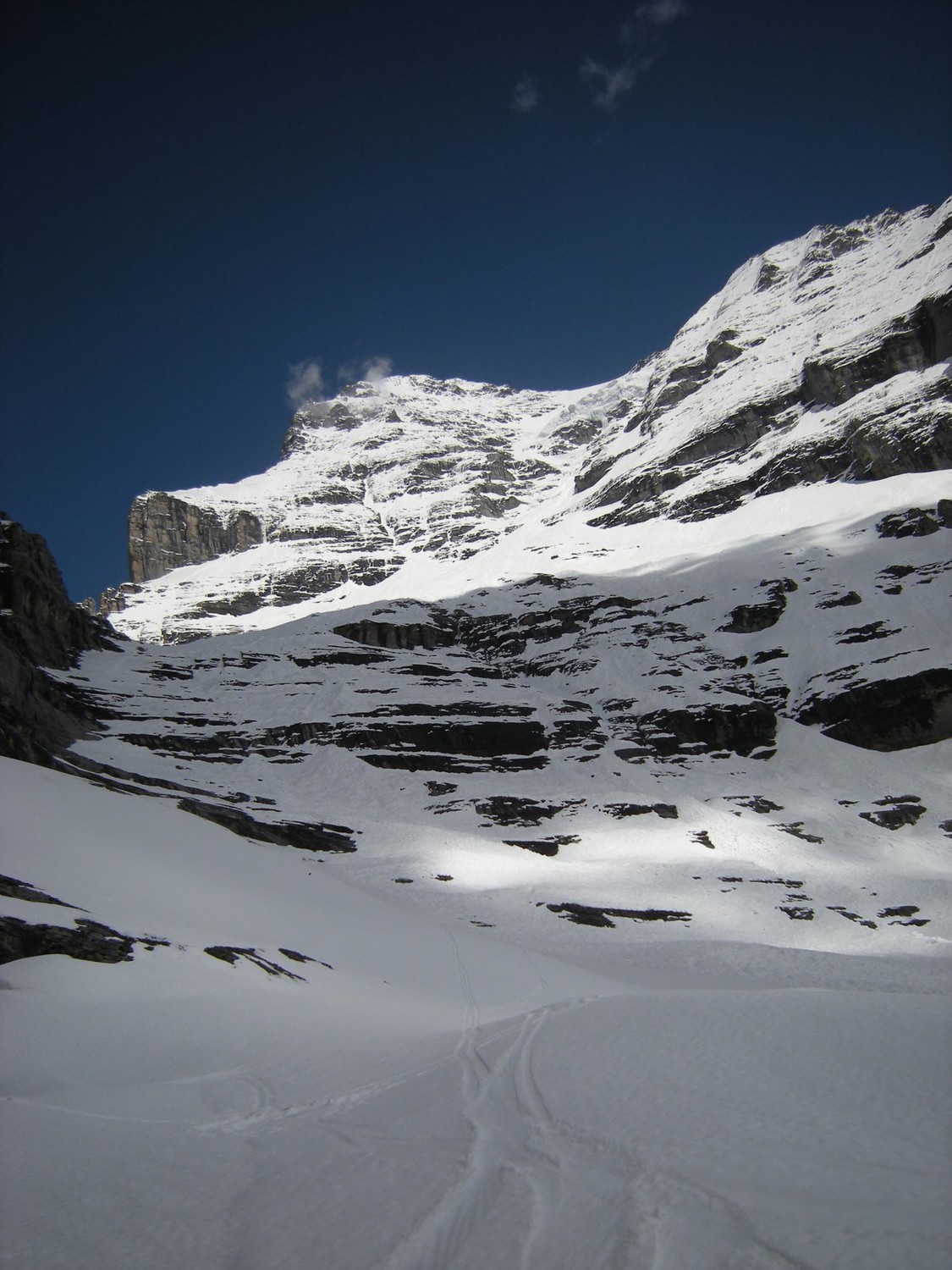 Eiger. Face W dans son intégralité, 2010 05 23.