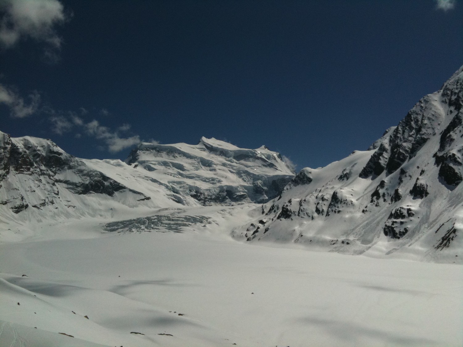 Grand Combin, vu depuis la cabane