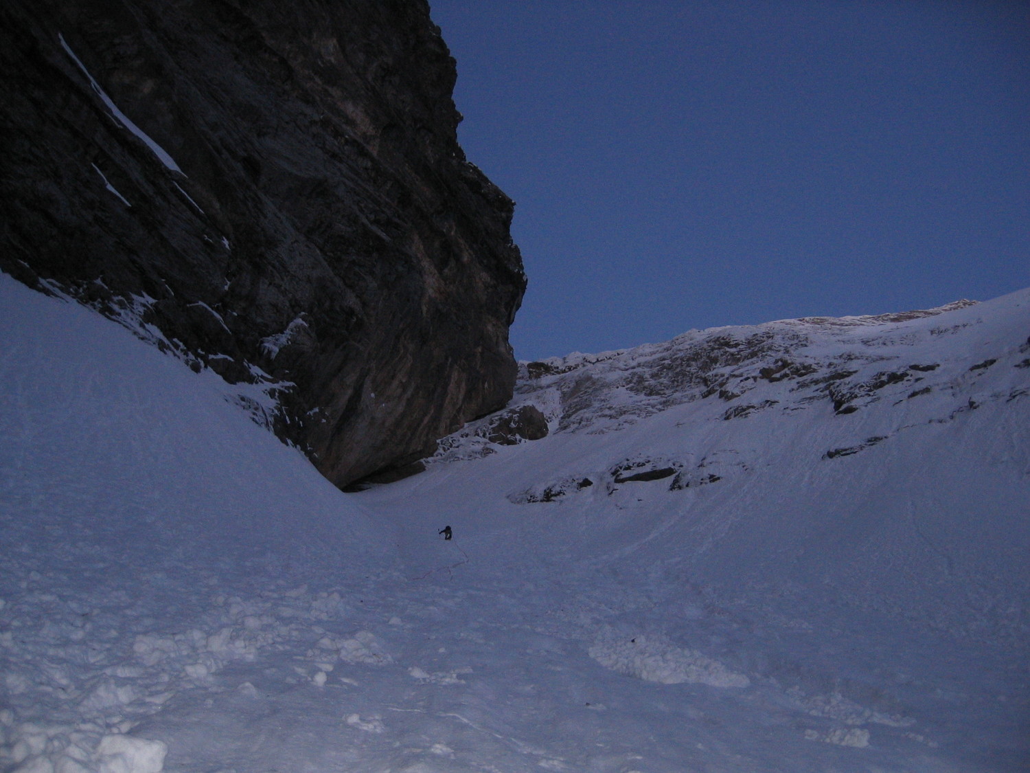 Début du couloir de la clé du curé