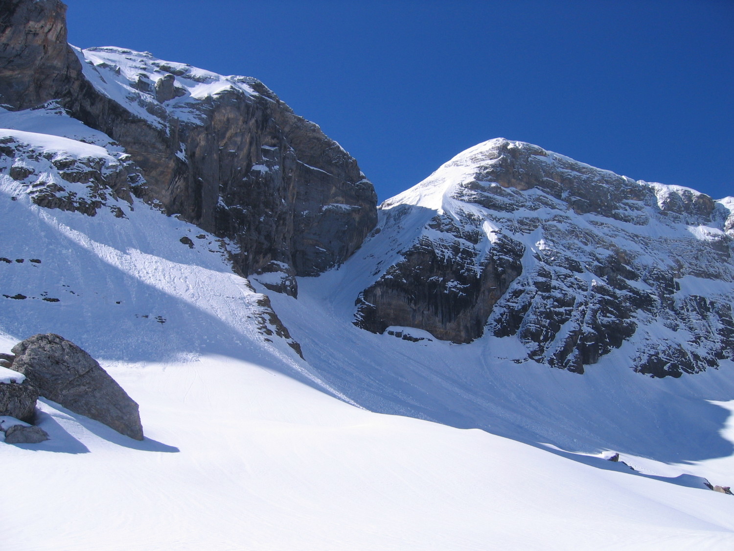 Couloir de la clé du Curé