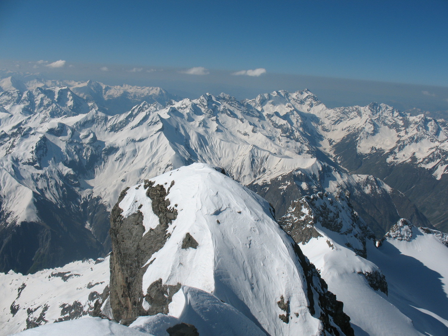 Le Sirac vu du sommet