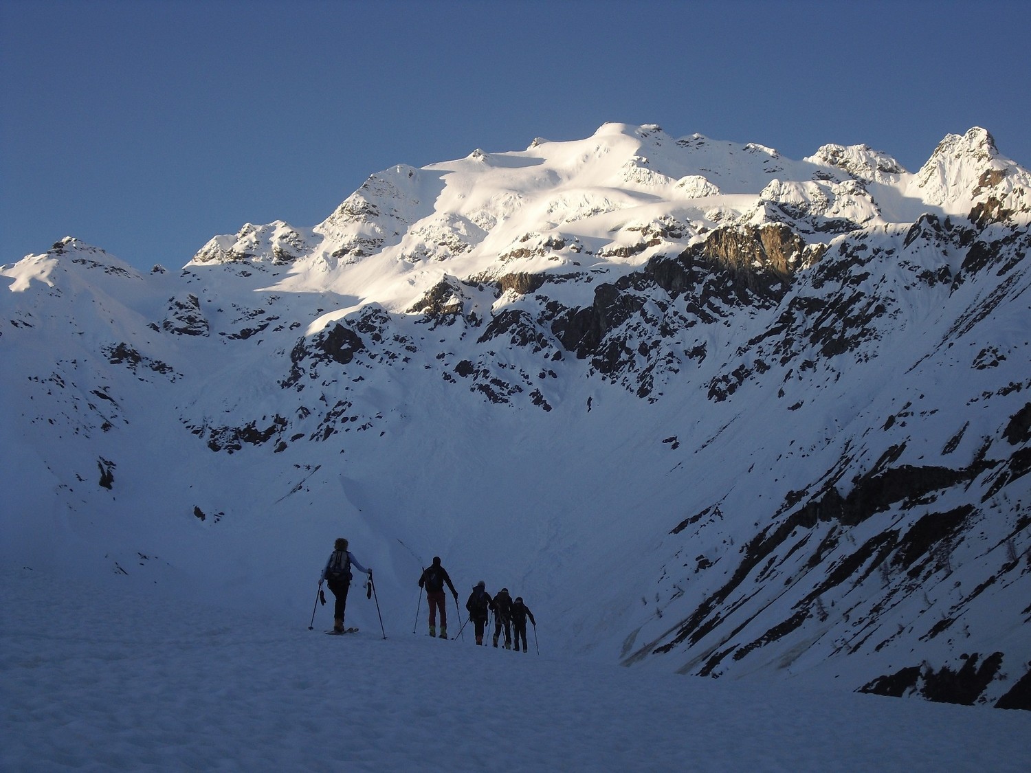 Dall'Alpe Borron verso la cima