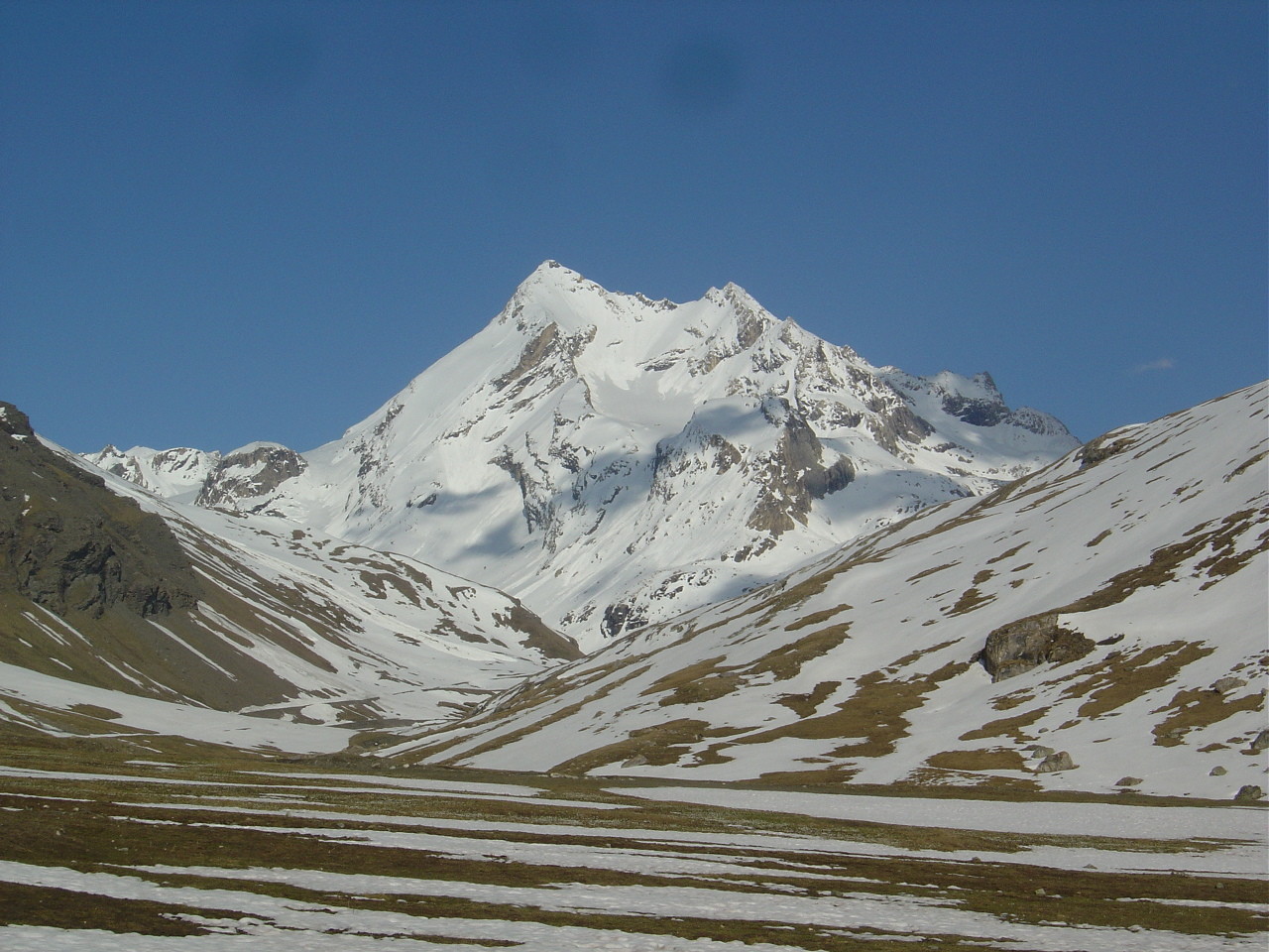 Tsanteleina dans la lumière d'une fin d'après-midi.