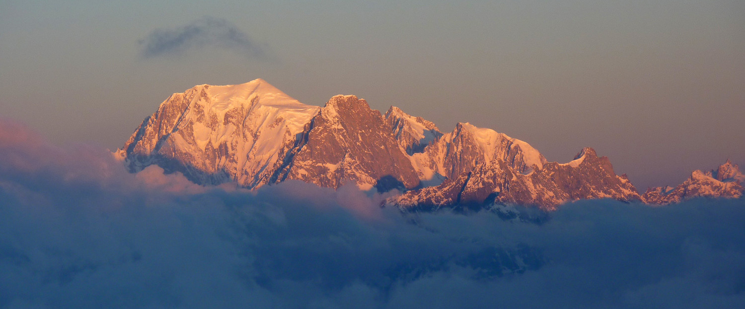 Envers du Mont Blanc