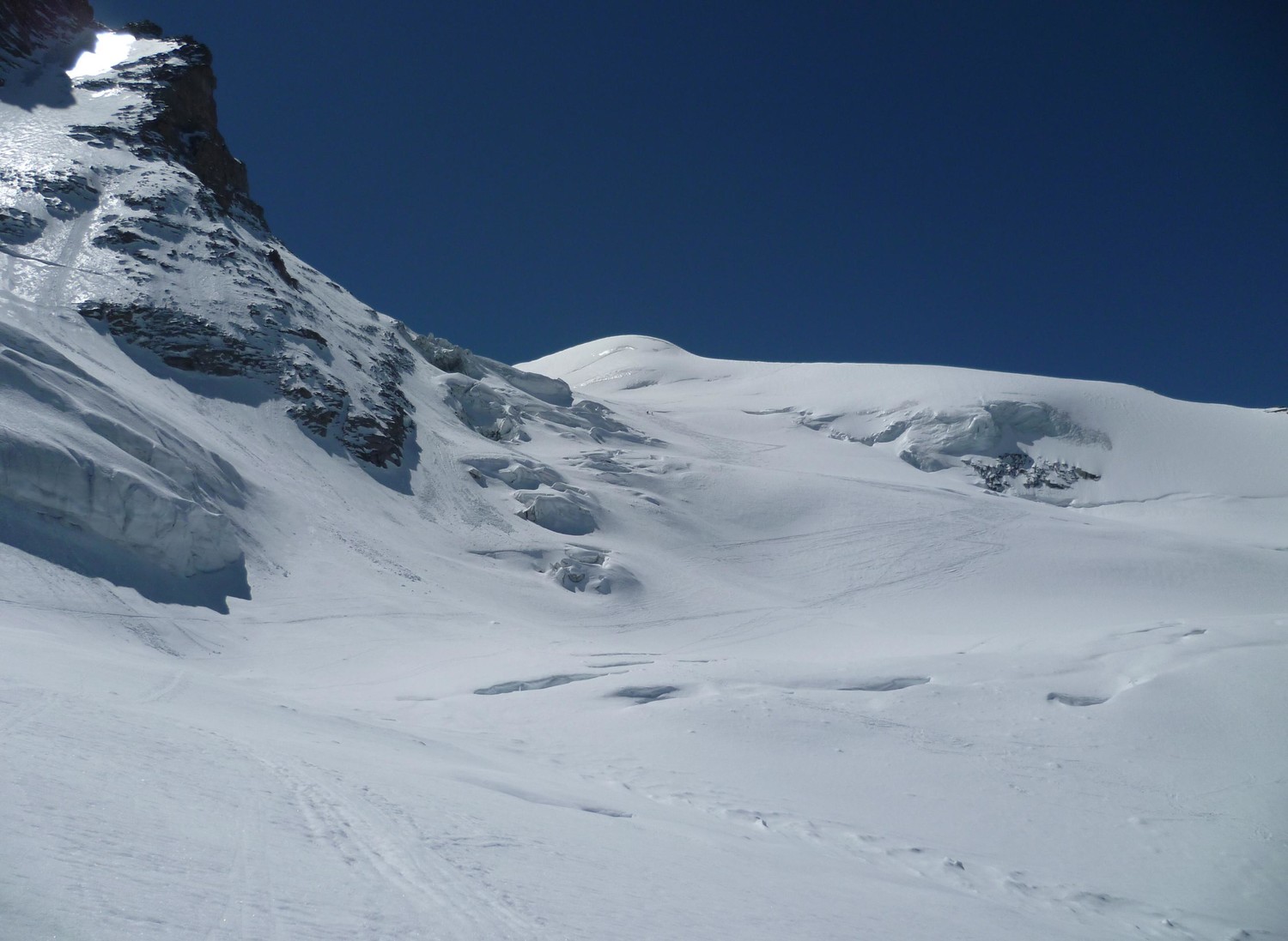 Descente du Glacier di Laveciau