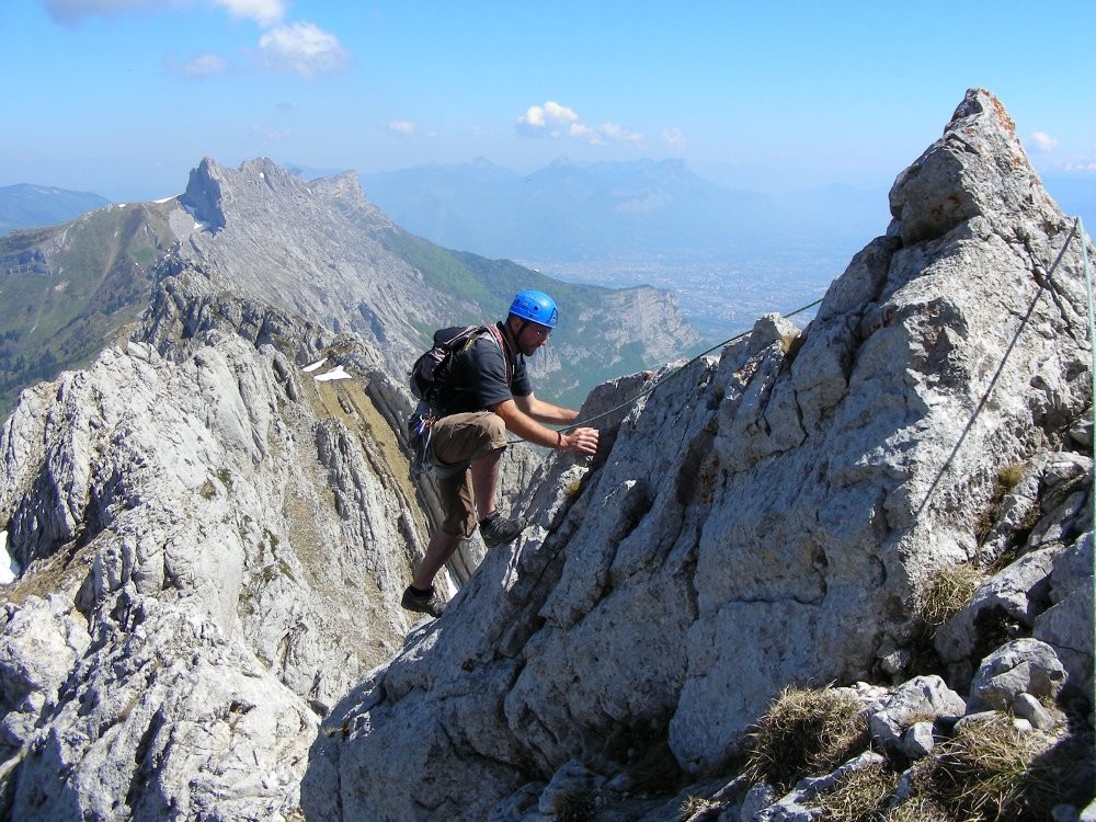Un peu d'escalade