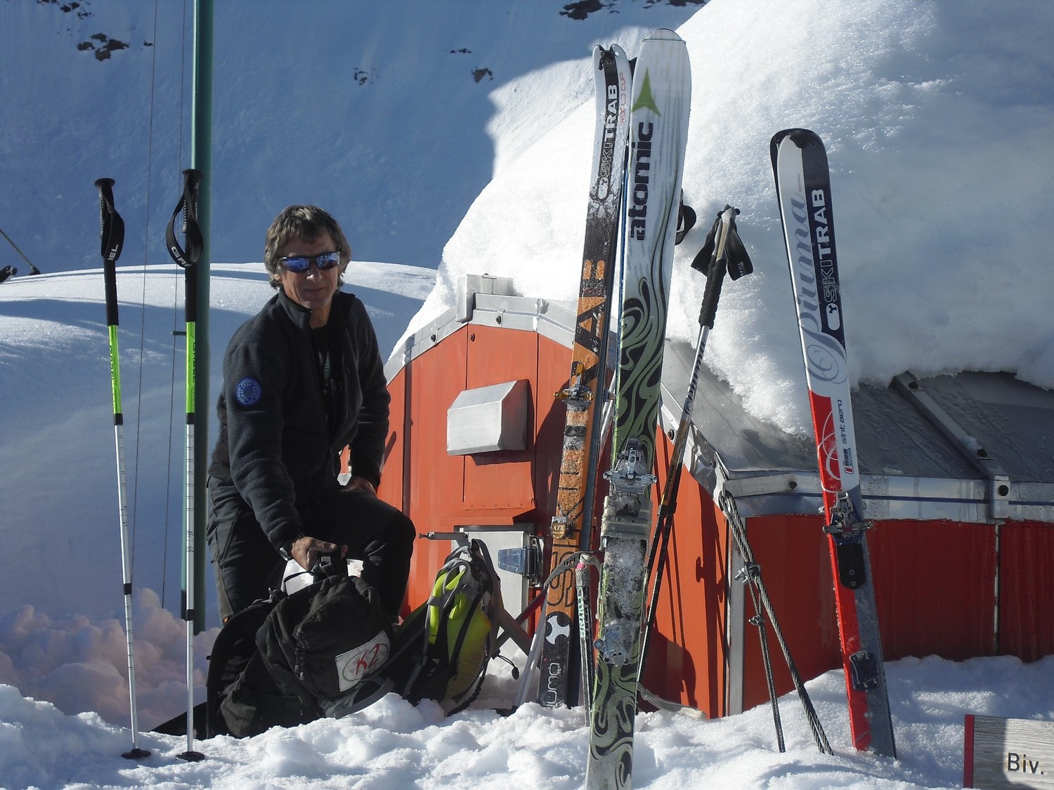 il Bivacco Cantoni 2625 m