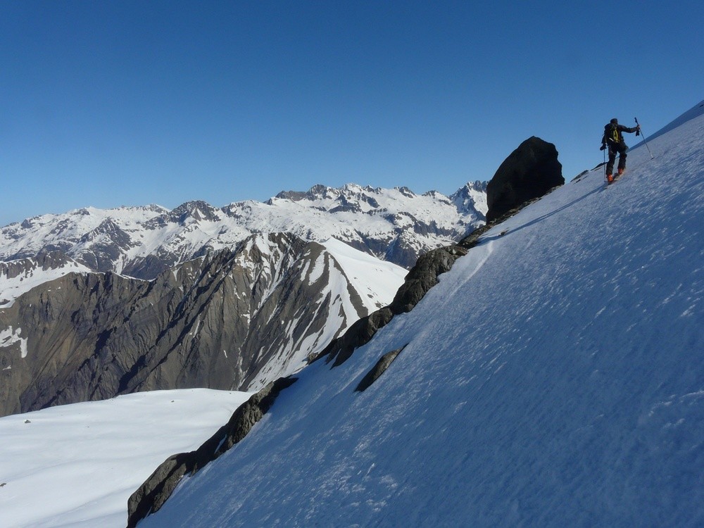 Au dessus du Plan des Cavalles