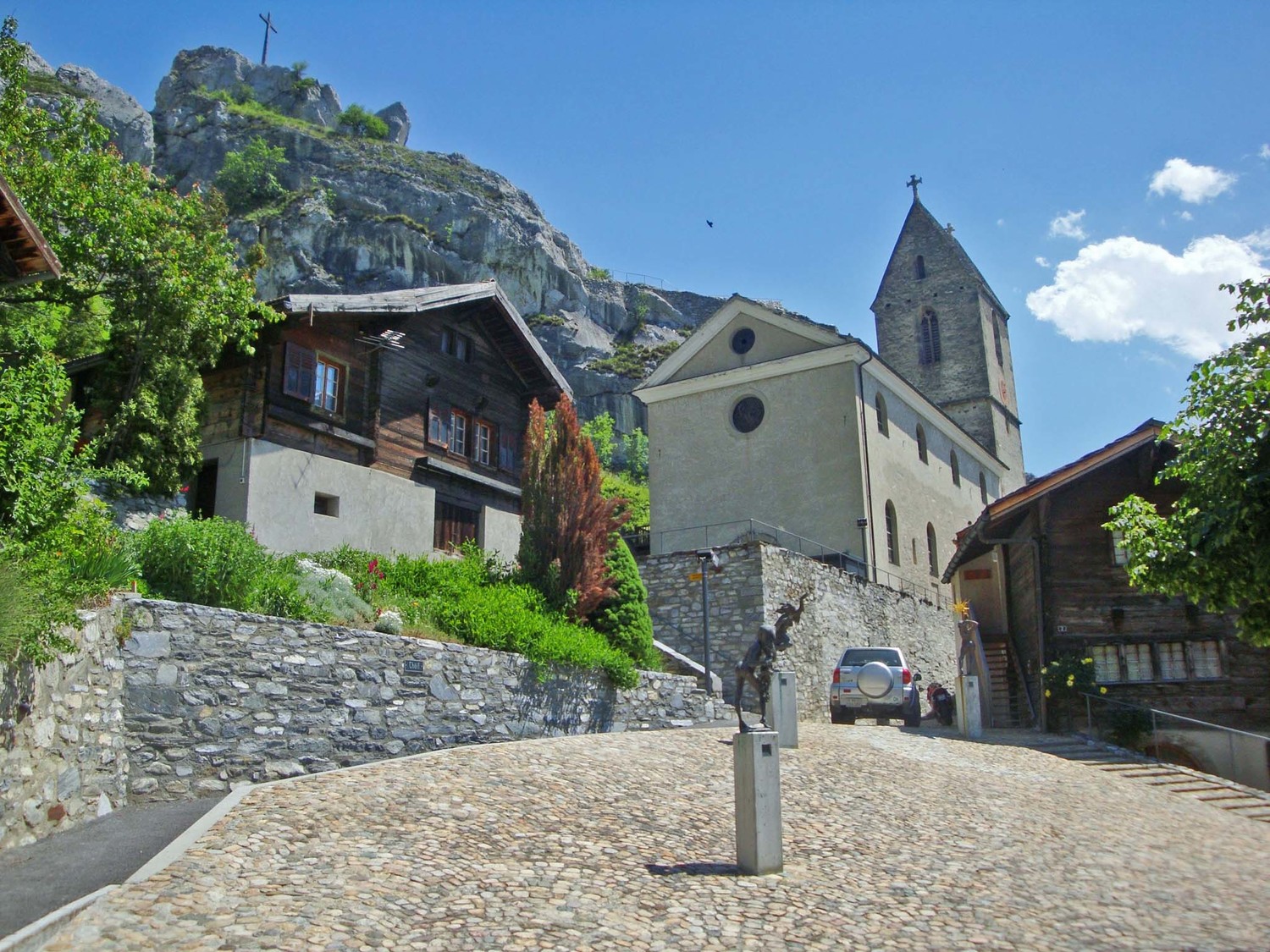 Niedergesteln village médiéval