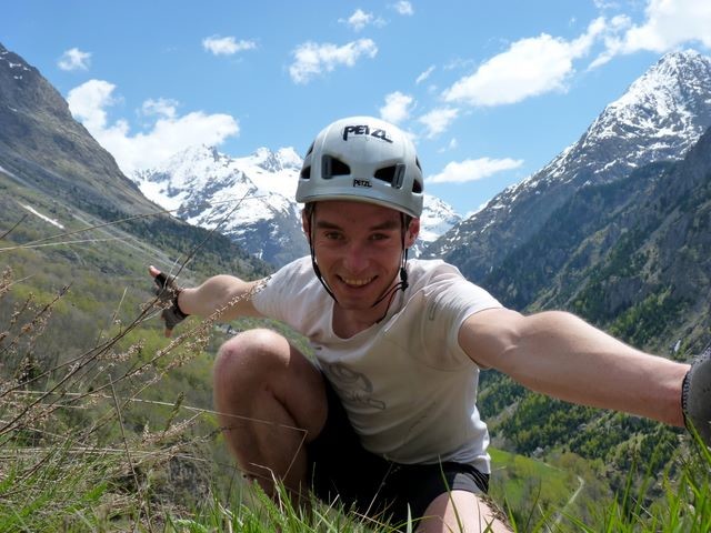Peu avant St-Christophe-en-Oisans