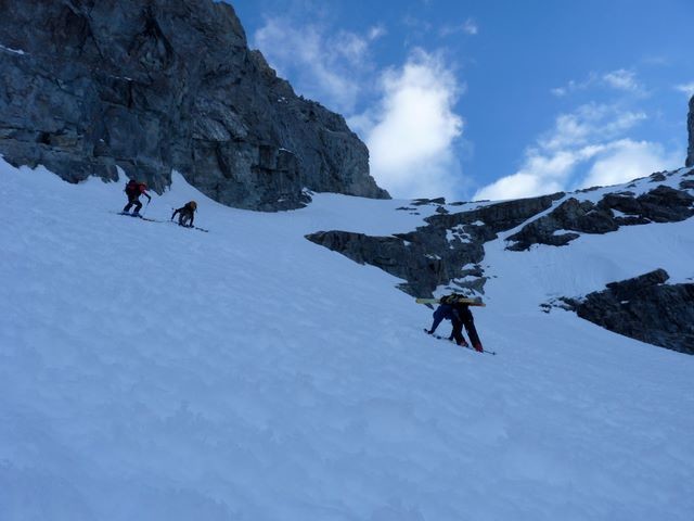 Montée à la Brèche de la Meije