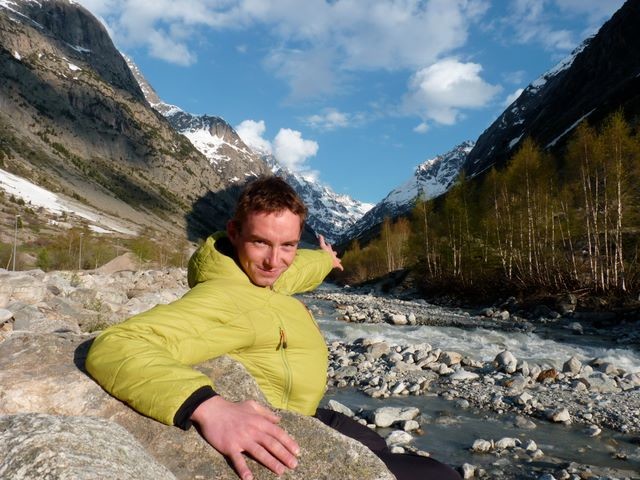 Sur les rives du Vénéon, de retour à la Bérarde