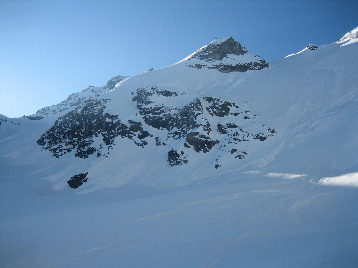 Versant NW de la Petite Ciamarella