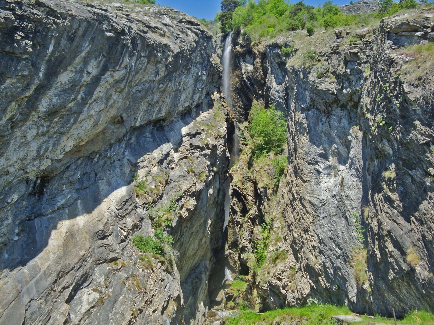 Prise du bisse Sandwasser Jolibach