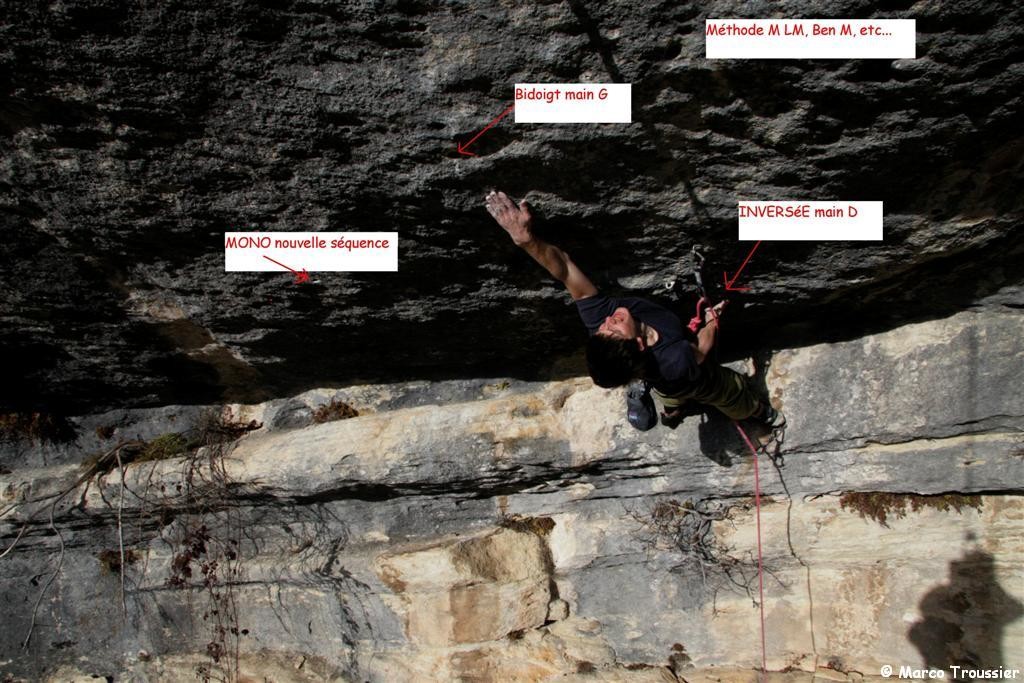 Bombé bleu - Crux - Méthode Marc Le Ménestrel - Johann Guillaume