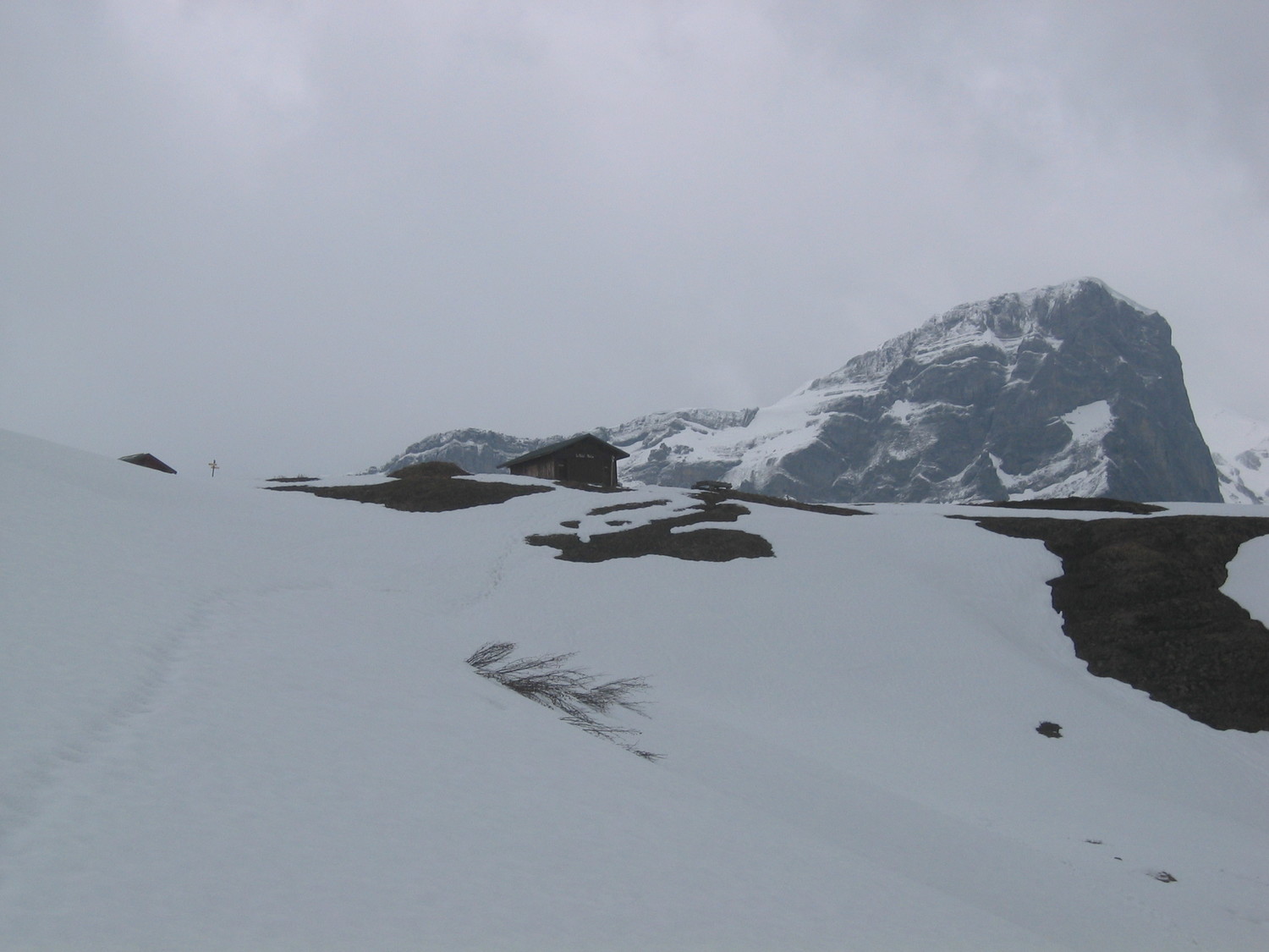 arrivée à la cabane Petit Pâtre (1915m)