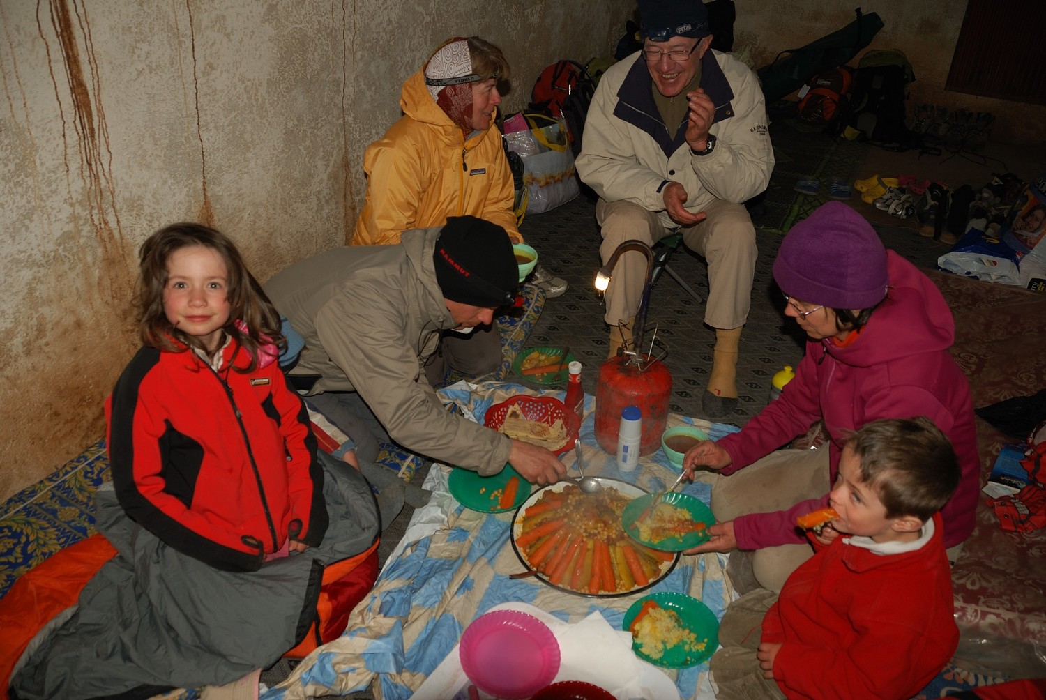 Diner aux Bergeries d'Aziwan, Djebel Sirouah , Anti-Atlas