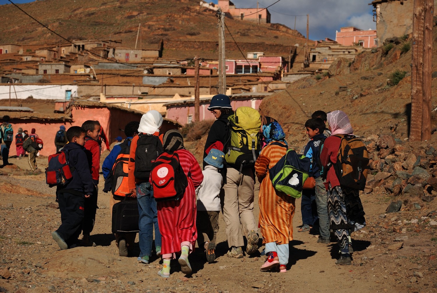 Arrivée à Tachakocht, Djebel Sirouah , Anti-Atlas