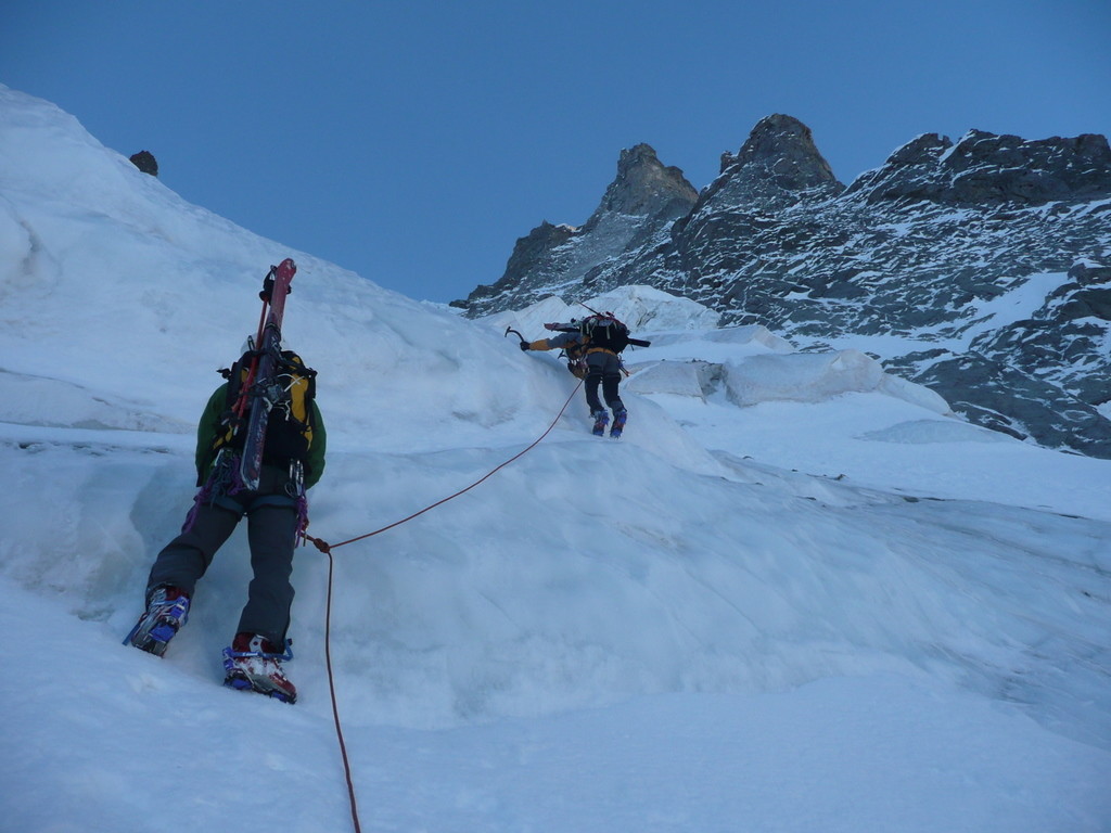 Couloir Nord du col Est du Pelvoux