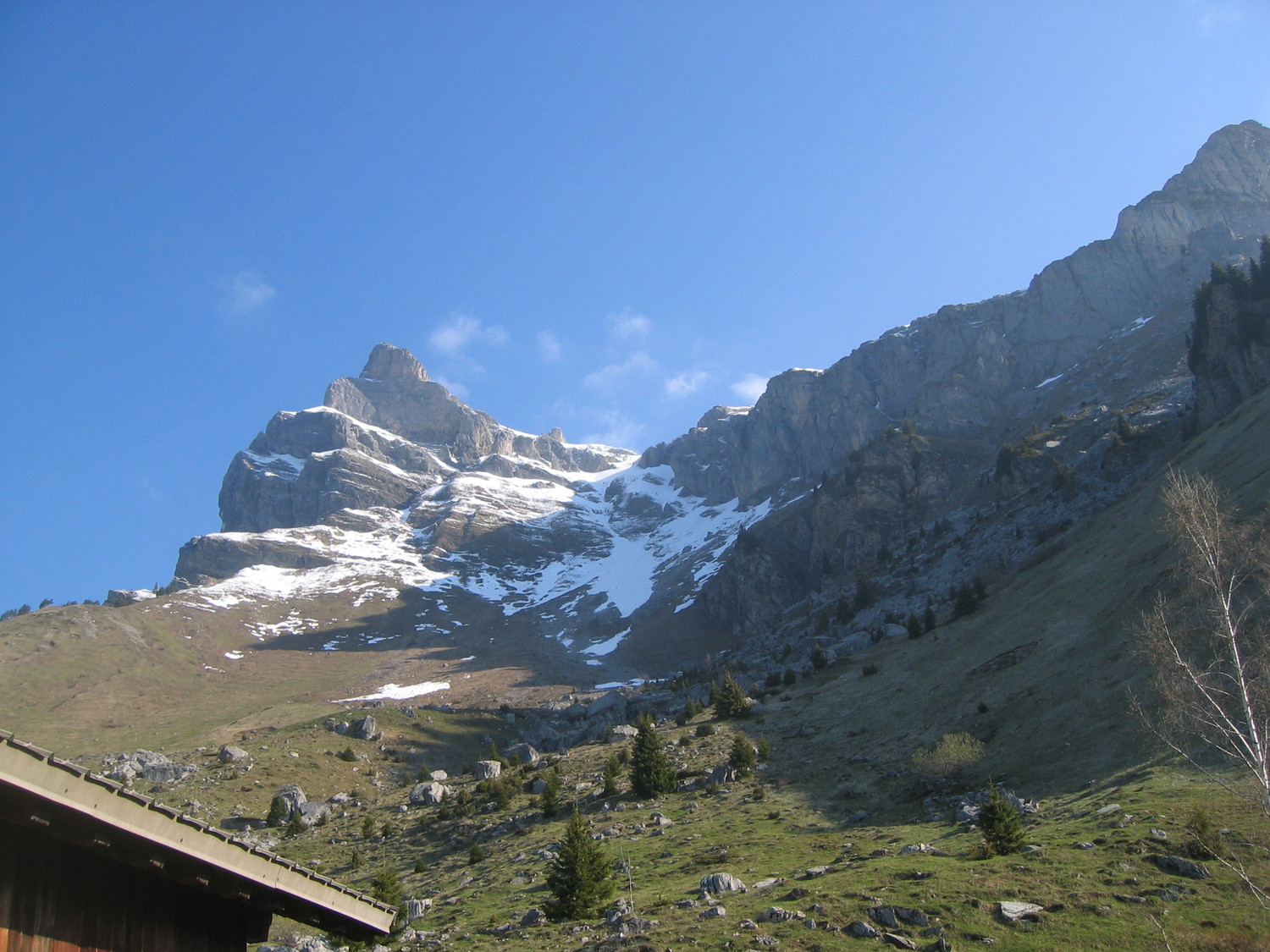 Aig.Varan - vue depuis les chalets