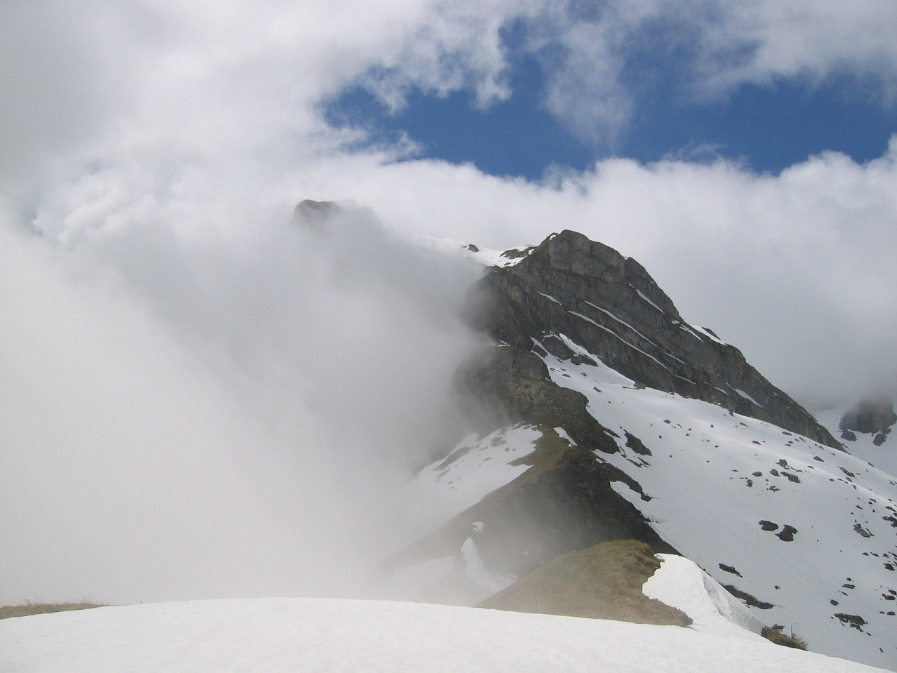 4Têtes - vue prise depuis crête Saix
