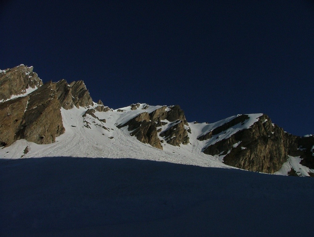 le Berrio Blanc : face SE