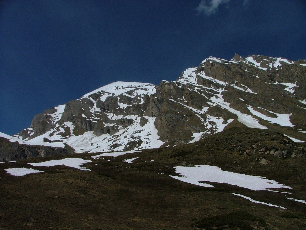 le Berrio Blanc : face SW