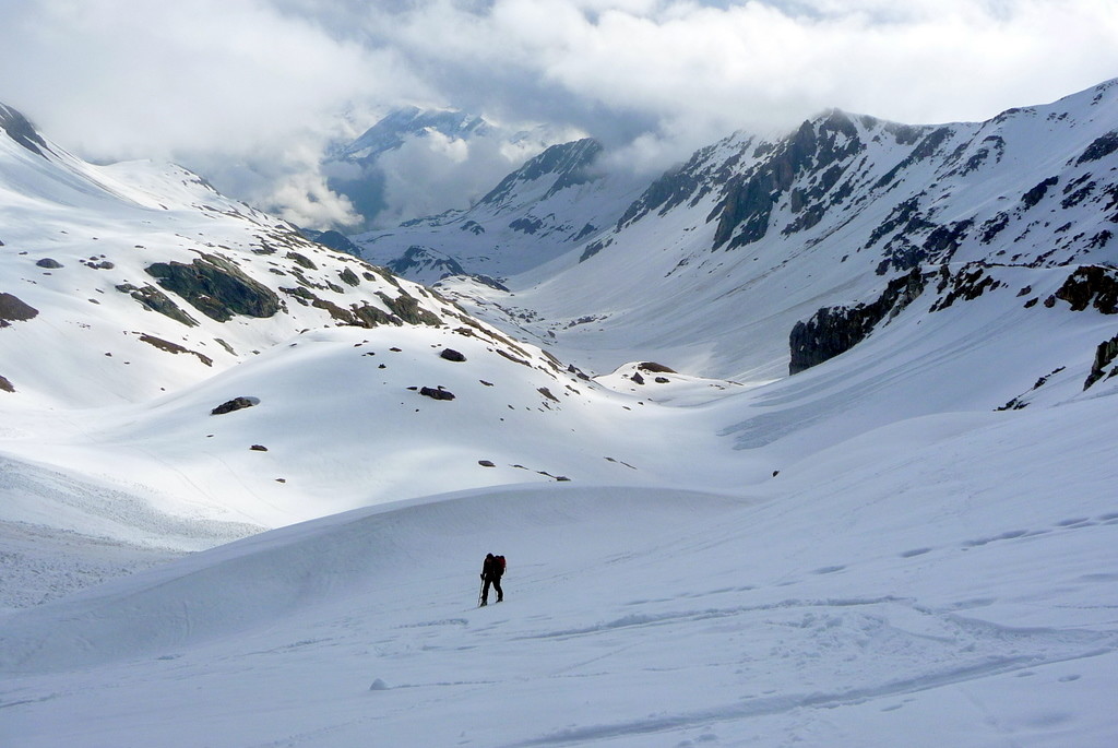 Réorientation vers le col du grand fond