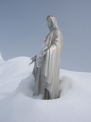La vierge du Dolent La vierge du Dolent