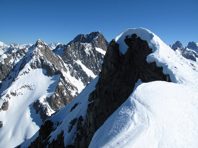Arrivée au sommet du Jocelme