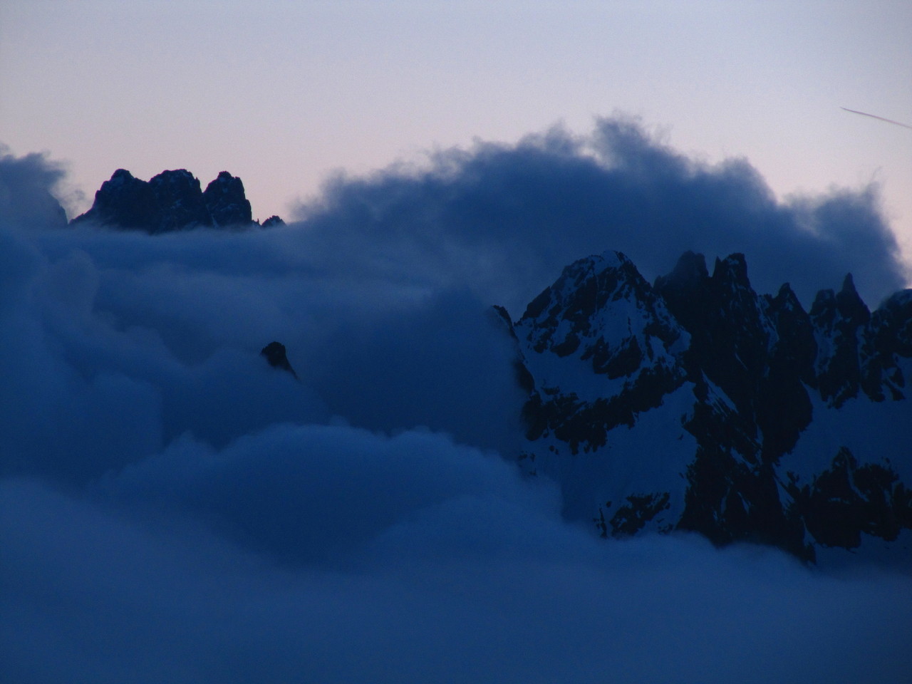 Dans les nuages