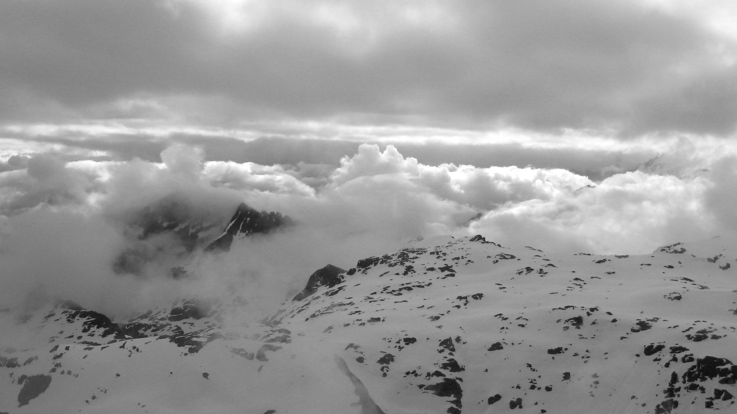 Double plafond vers le Valais